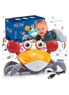 YOMNA New Creative Electric Runaway Crab Baby Educational Toddler Toy Interactive Escaping Toys With LED A  - Image 5
