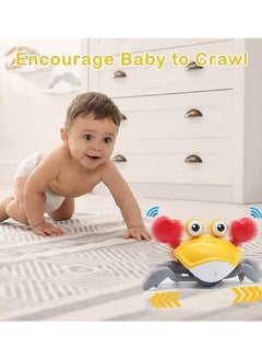 YOMNA New Creative Electric Runaway Crab Baby Educational Toddler Toy Interactive Escaping Toys With LED A  - Image 4
