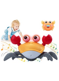 YOMNA New Creative Electric Runaway Crab Baby Educational Toddler Toy Interactive Escaping Toys With LED A  - Image 3