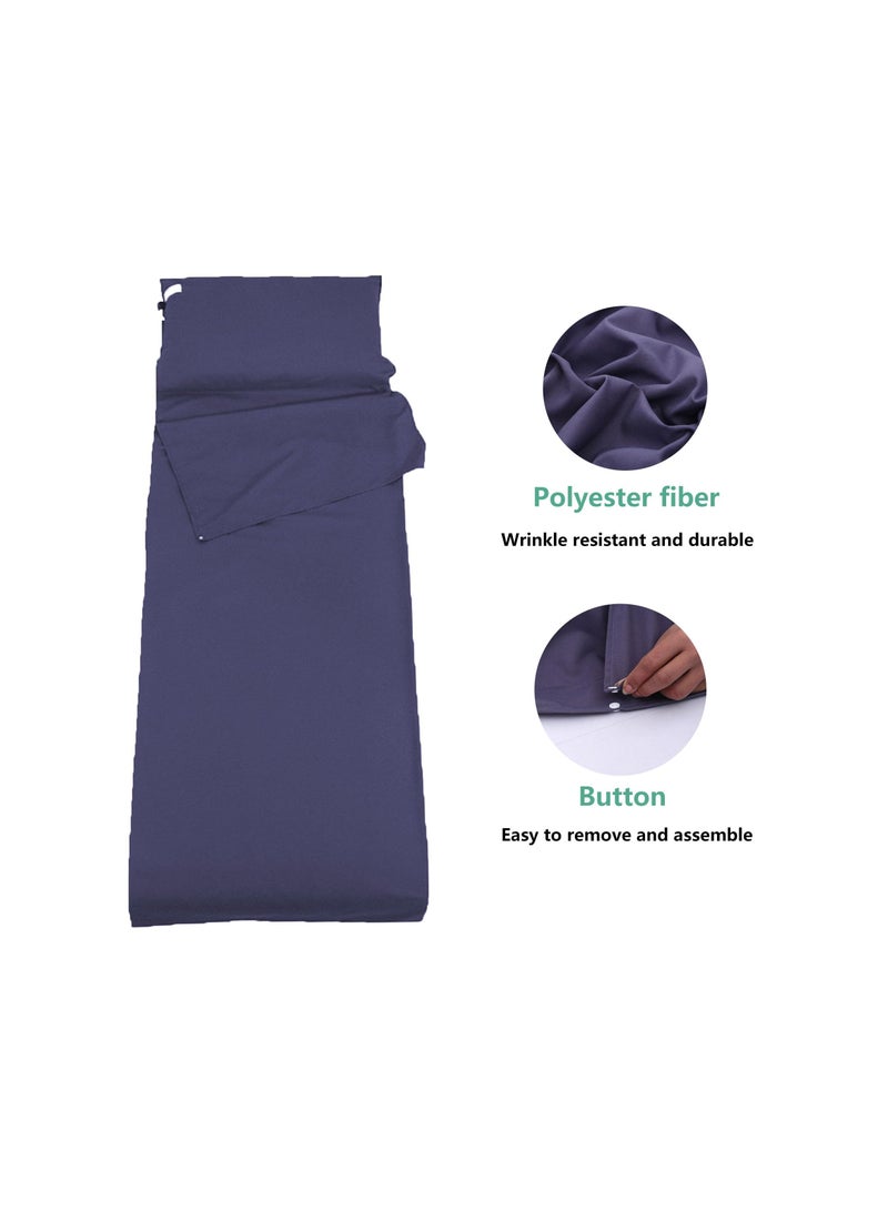 Ultralight Sleeping Bag Liner & Travel Sleep Sack for Adults - Perfect for Camping, Backpacking, Hotels & Hostels - Comfortable and Portable Travel Sheets for Adventurers. - Image 2