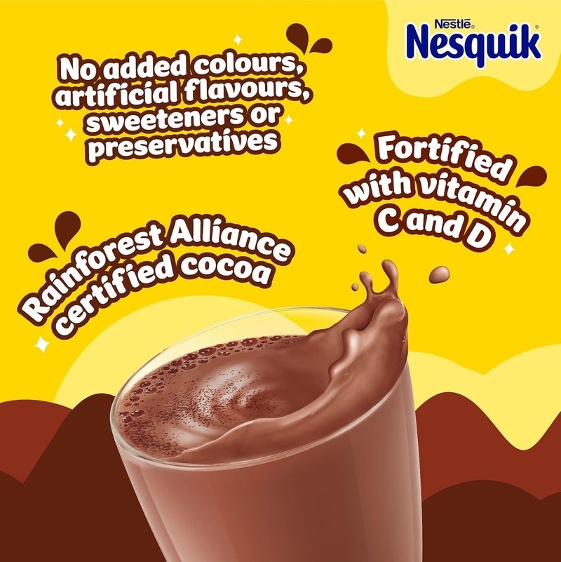 Nestle Nesquik Milk Shake Mix Chocolate Flavour 300g - Image 5