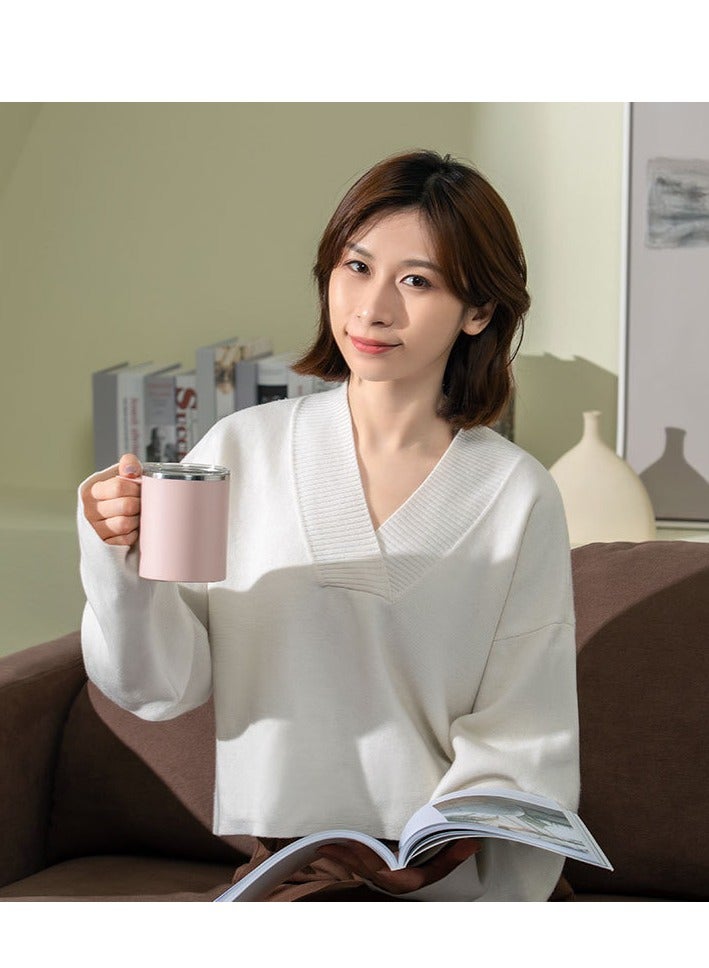 New Automatic Coffee and Milk Powder Stirring Mug, Electric Rechargeable Coffee Cup, Specially Designed for Mixing Milk Powder, Perfect for Office Use, Black Coffee Cup.  - Image 2