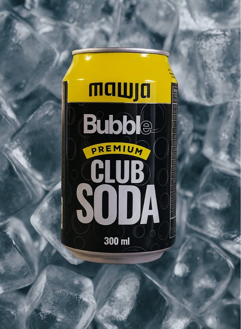 صودا موجة بابل بريميوم كلوب ٣٠٠ مل x ٦ - Image 2