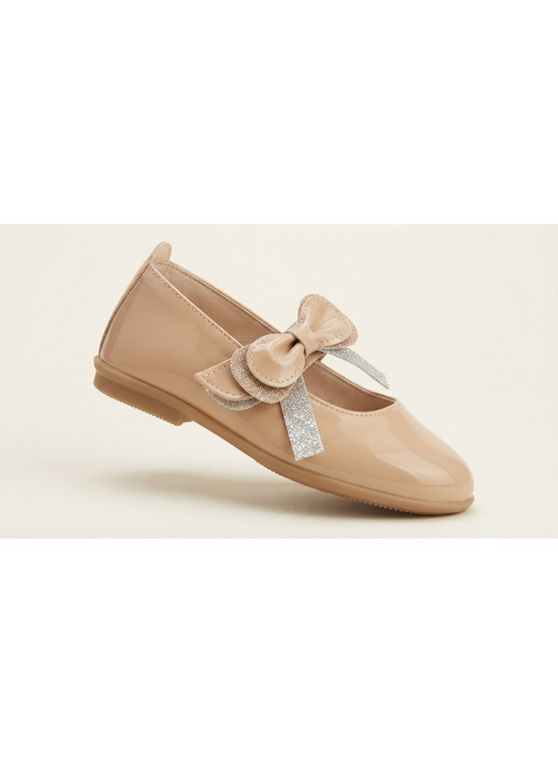 Girls' shoes with a bow design - Image 3