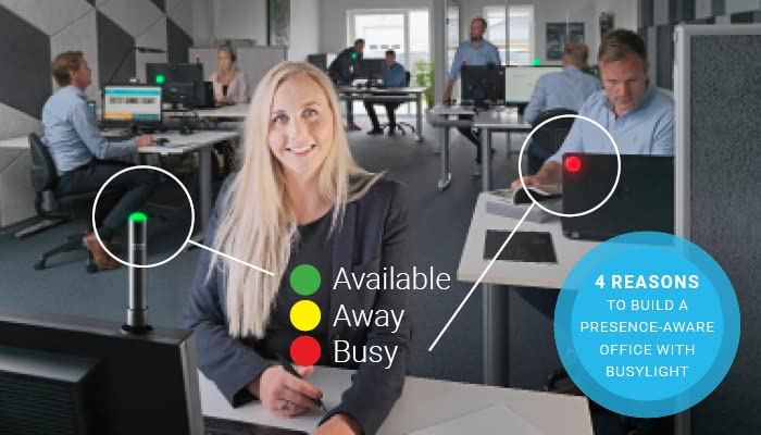 Kuando Busylight UC Alpha (15306) - Presence Light and Ringer - Do not Disturb Light - Free Busylight Software for Most UC Platforms and Softphones - Image 2