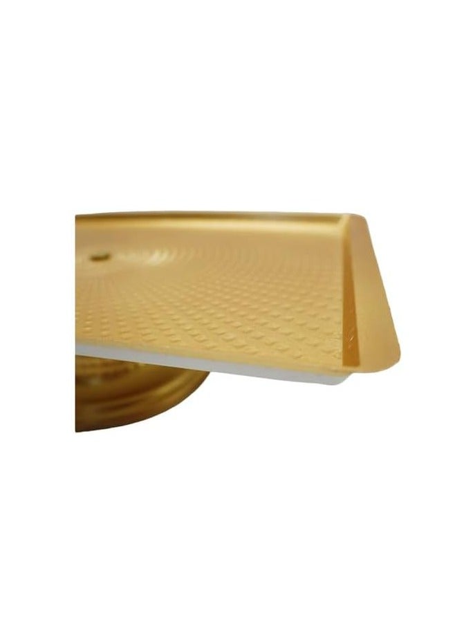 Painted Rectangular Legs Gold – Elegant Decorative Tray with Gold Legs for Special Occasions - Image 2
