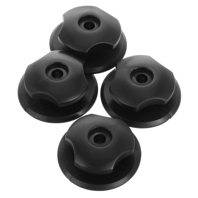 4 Set Car Trunk Hanger Car Hook Mounting Points with Screws and Adhesive Tape Vehicle Luggage Trailer Net Hook for Rear Cargo - Image 5
