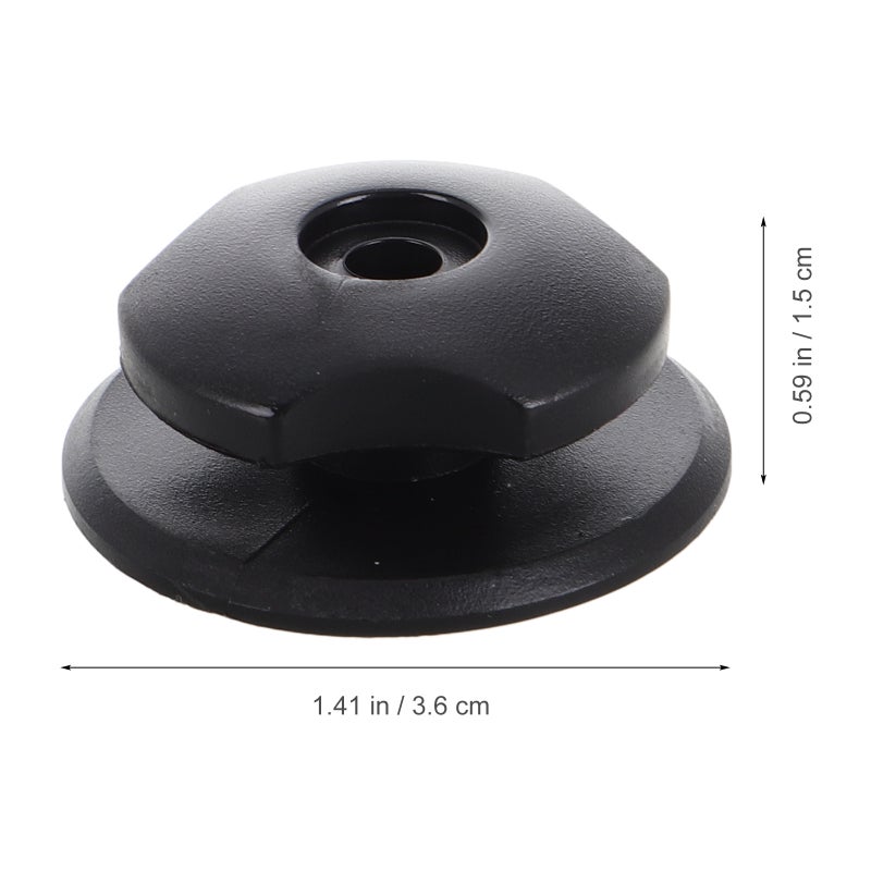 4 Set Car Trunk Hanger Car Hook Mounting Points with Screws and Adhesive Tape Vehicle Luggage Trailer Net Hook for Rear Cargo - Image 3