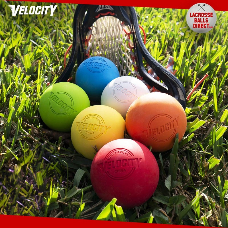 Velocity Practice Lacrosse Balls - 1, 2, 3, 6, 12, 18, 24, 36, 60 and 120 Packs - Official Size and Weight - White - Image 5