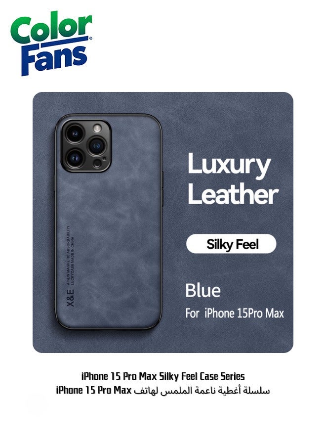 كولور فانس سلسلة أغطية ناعمة الملمس لهاتف iPhone 15 Pro Max