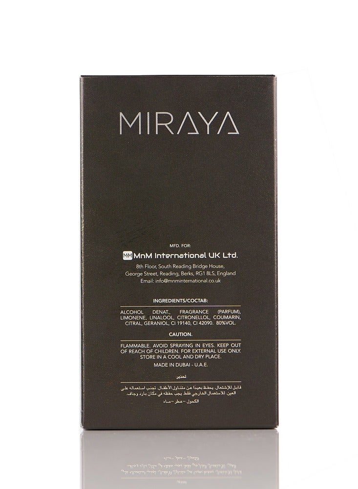 Miraya Self Assured Fragrance for Men - 100 ml