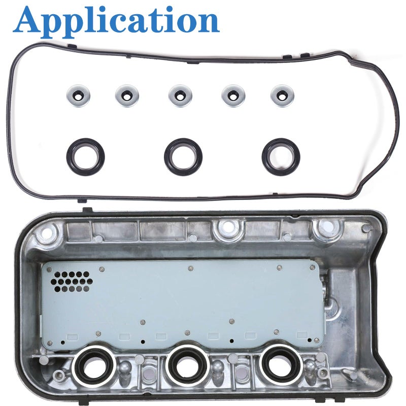 HIHIAV VS50773R لهوندا أكورد أوديسي الطيار غطاء صمام طوقا ختم 3.5L & 15815-R70-A01 VTEC الملف اللولبي بكرة صمام طوقا Crosstour Ridgeline؛ أكورا MDX RDX RL TL TSX ZDX 3.5L 3.7L V6 12030RJA000 VS50559 - Image 3