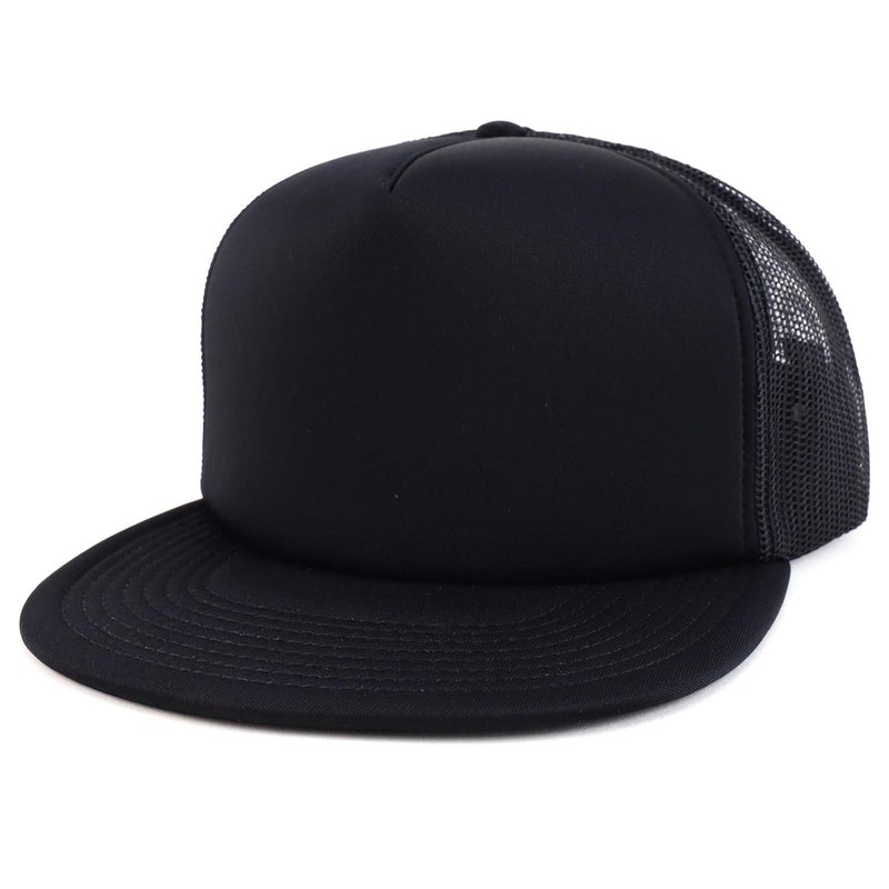 Armycrew قبعة بيسبول بيل مسطح من أرمى كرو بحجم XXL 5 لوحات - سوداء - 2XL - Image 1