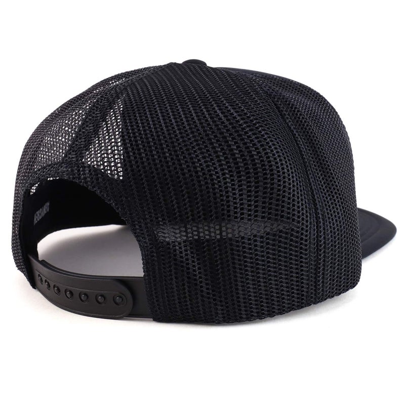 Armycrew قبعة بيسبول بيل مسطح من أرمى كرو بحجم XXL 5 لوحات - سوداء - 2XL - Image 3