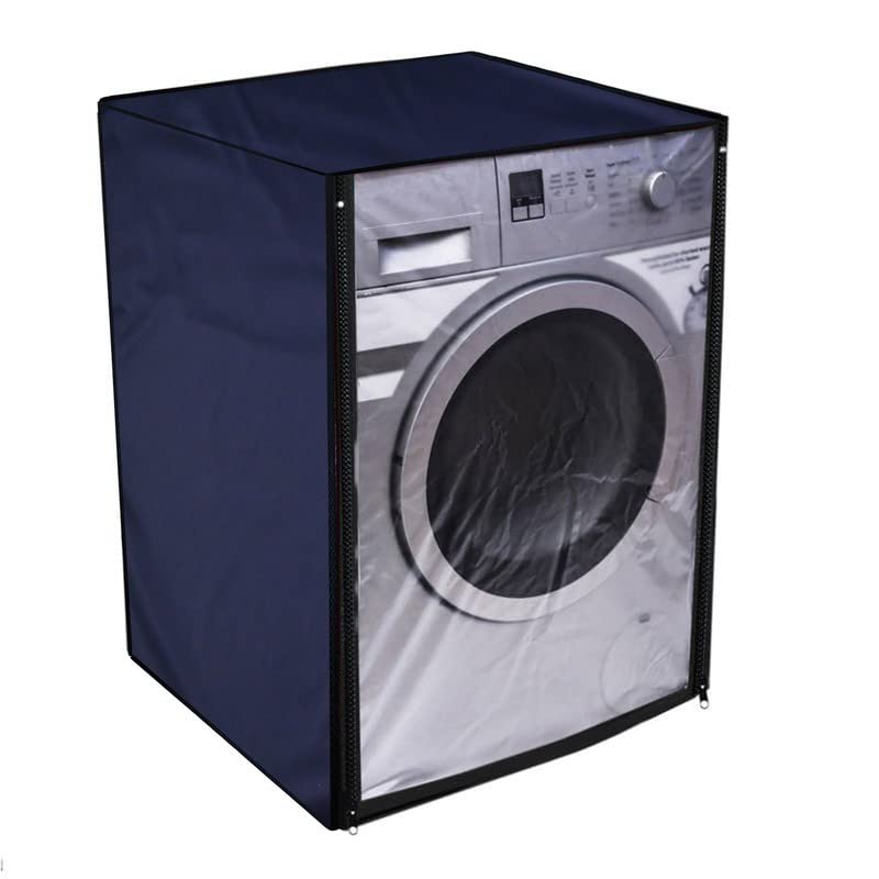 Nitasha Front load Waterproof Washing machine cover Compatible for Bosch 9 Kg WAT28661IN (/Dustproof Cover) Blue Color - Image 1