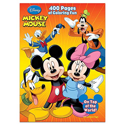 MICKEY MOUSE Disney Mickey Mouse: 400 Pages of Coloring Fun - Image 3