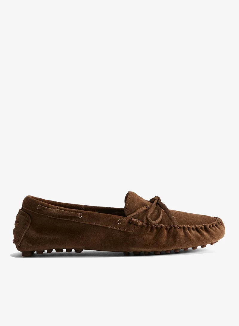 H&M Suede driving shoes