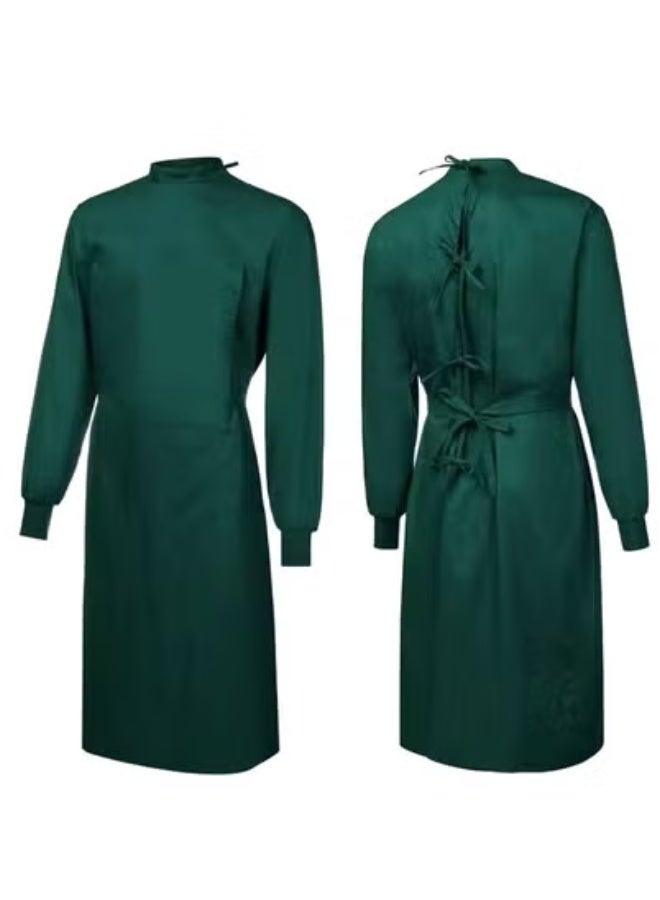 Generic Surgical gowns, medical special hand-washing gowns, isolation gowns, long-sleeved male and female doctor work clothes, hand-washing clothes, surgical gowns (green)  - Image 1