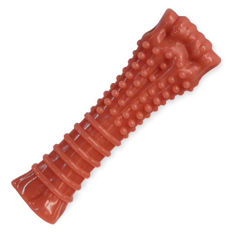 Nylabone Textured Knuckle Bone Power Chew Toy for Dogs, Durable & Tough Dog Toys for Aggressive Chewers, Bacon Flavor, X-Large - 50+ lbs, 1 Count - Image 1