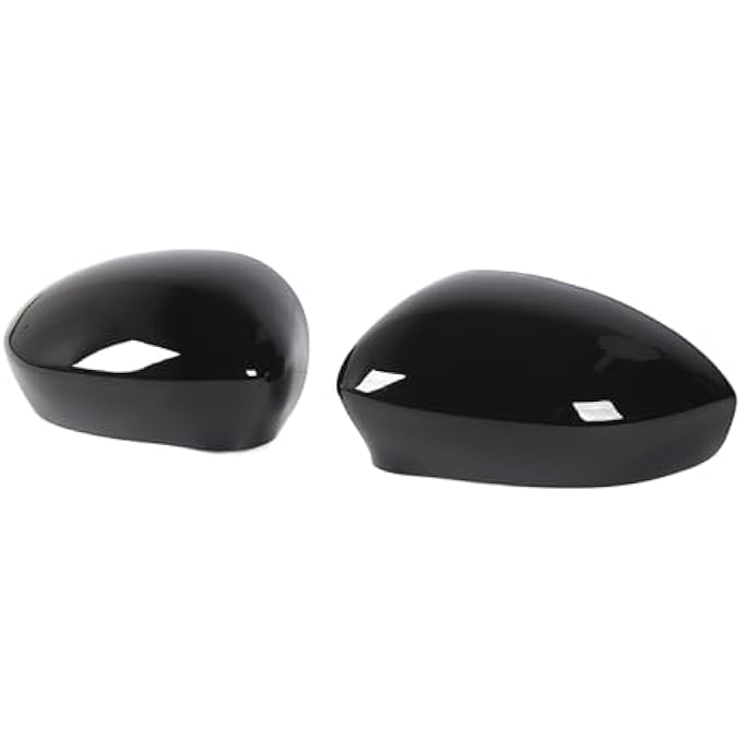 rayihni 2Pcs Side Rearview Mirror Covers Abs Left Right Wing Mirror Covers Car Rearview Cap Replacements For 500 2007 To 2020 Easy Installation - Image 1