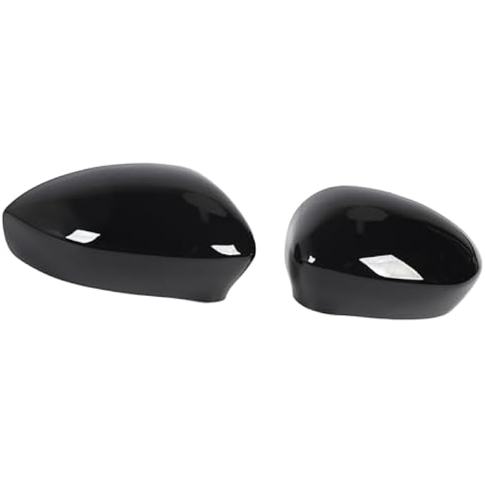 rayihni 2Pcs Side Rearview Mirror Covers Abs Left Right Wing Mirror Covers Car Rearview Cap Replacements For 500 2007 To 2020 Easy Installation - Image 3