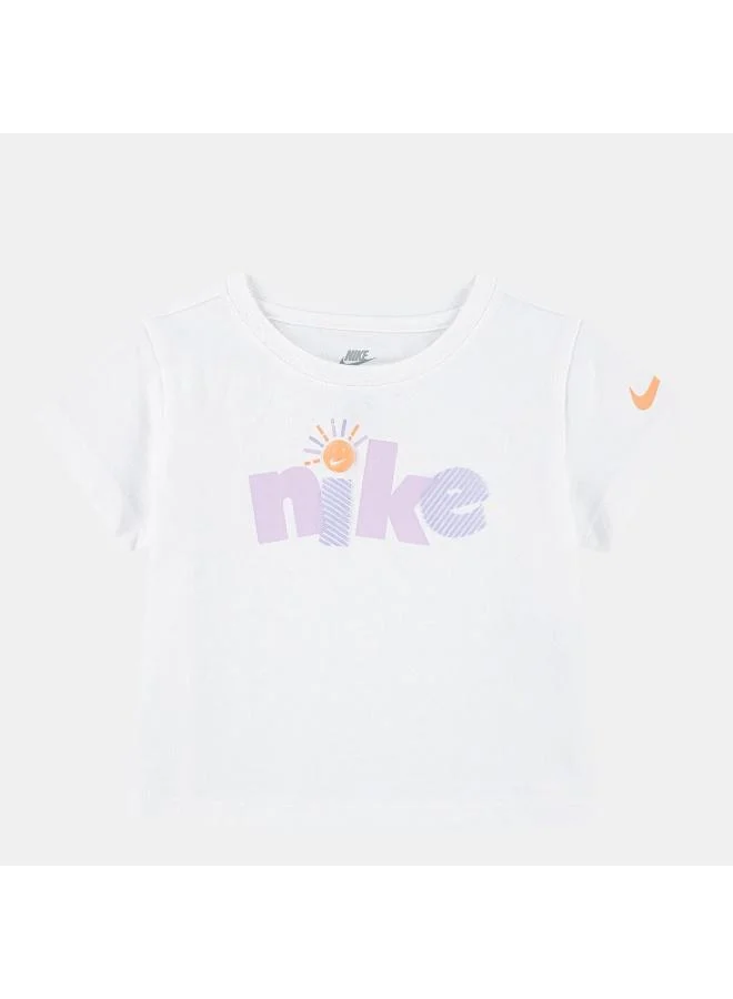 Nike Kids' Sunny Swoosh Fashion Graphic T-Shirt
