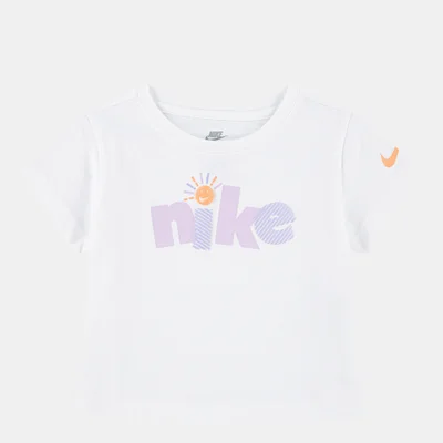 Nike Kids' Sunny Swoosh Fashion Graphic T-Shirt