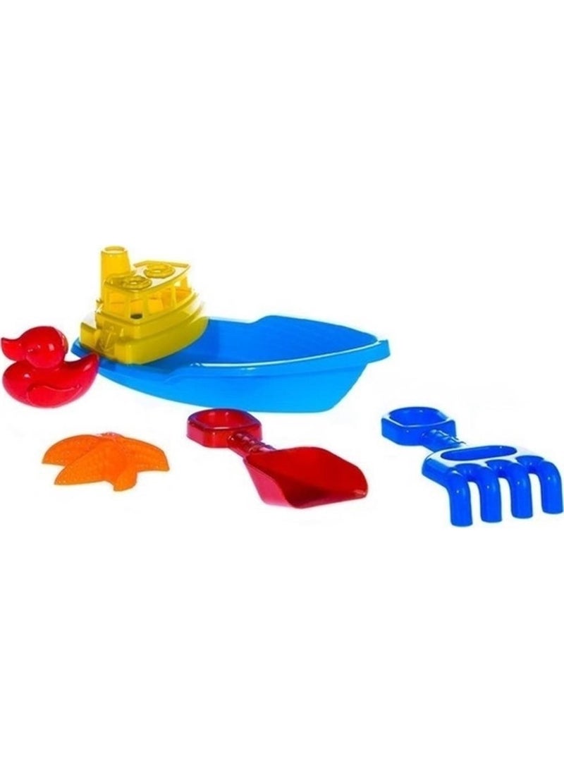 Erdem Oyuncak - Erdem Toy Fishing Boat Beach Sea Toy EBT-101 - Image 1