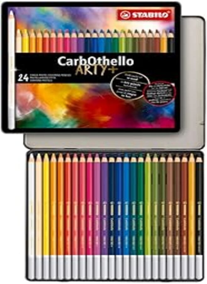 STABILO Stabilo CarbOthello Coloured Pencil Box - 24 