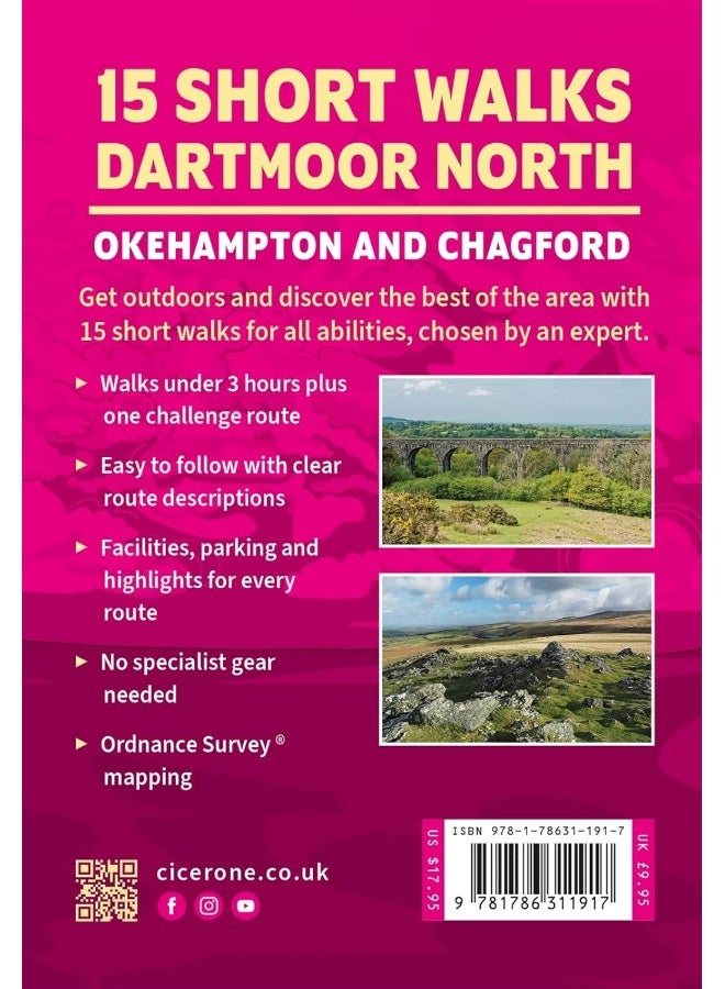 15 Short Walks on Dartmoor North - Okehampton and Chagford  - Image 2