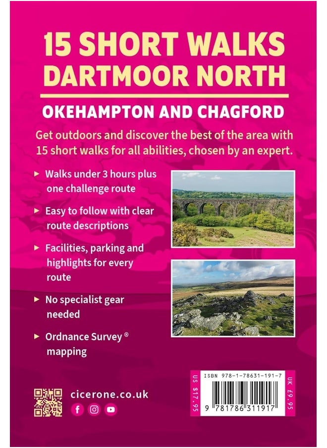 15 Short Walks on Dartmoor North - Okehampton and Chagford  - Image 3