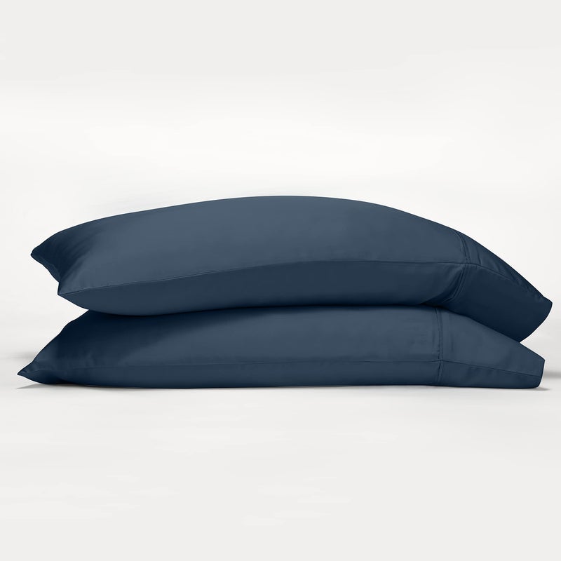 GOKOTTA Envelope Pillow Cases Queen Size 2 Pack  100% Rayon Made from Bamboo Cooling Pillowcases Soft and Silky for Hair and Face (20""*30"") - Image 1