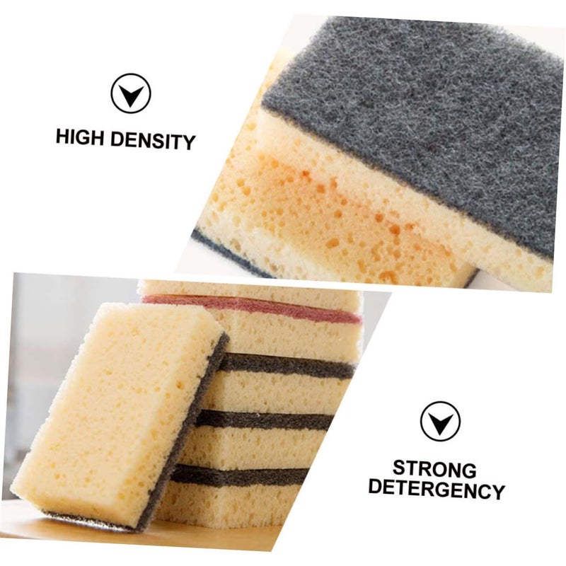12Pcs Kitchen Scrub Sponge Dish Washing Sponges Double Sided Cleaning Wipes - Image 5