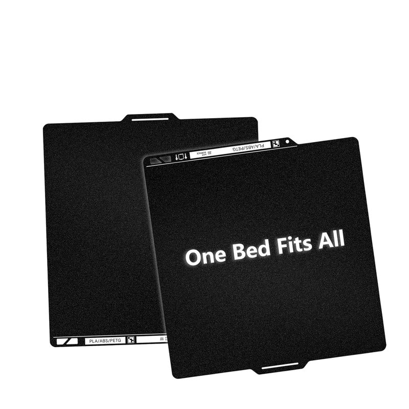 بامبو لاب P1S A1 طابعة ثلاثية الأبعاد لوحة بناء باردة مزدوجة الجوانب منصة قابلة للإزالة 2 قطعة - Image 3