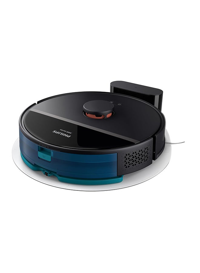 Philips HomeRun 3000 Series Aqua Vacuum And Mop Robot 350 ml XU3000/01 Black - Image 1