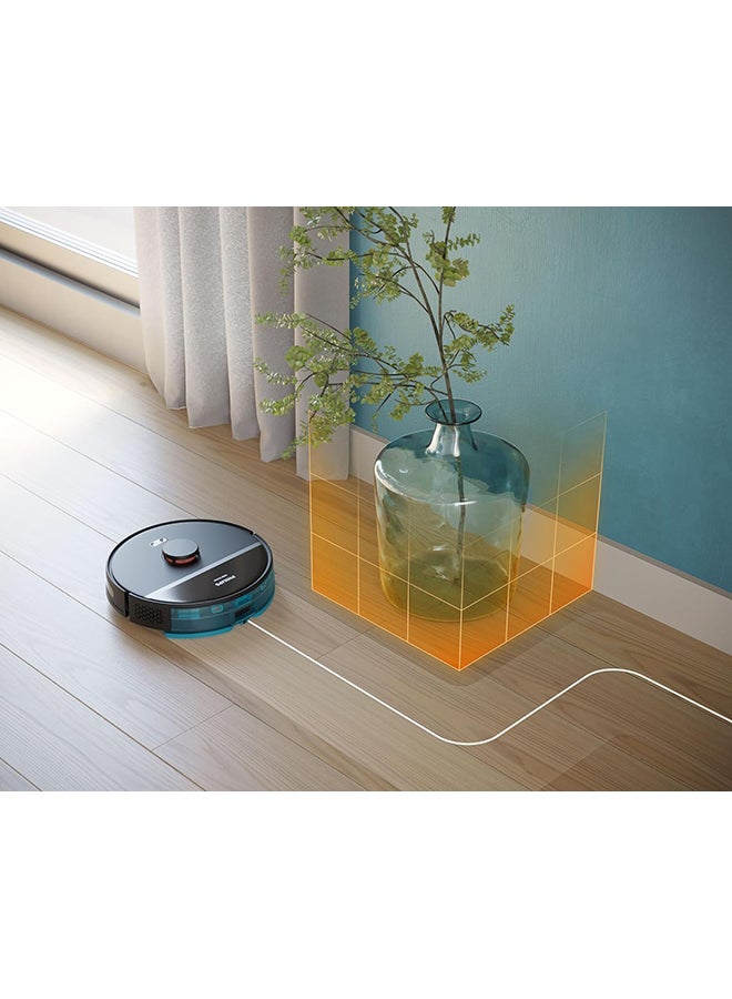 Philips HomeRun 3000 Series Aqua Vacuum And Mop Robot 350 ml XU3000/01 Black - Image 5