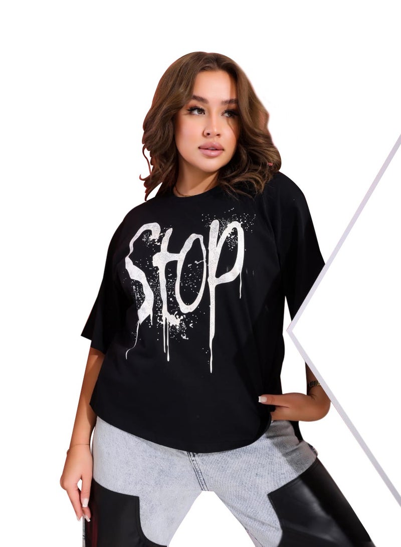 بيبو تيشرت 1/2 كم مطبوع