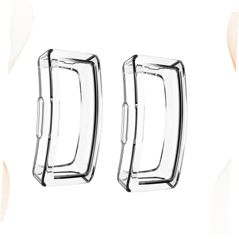 Shockproof TPU Shell Scratch Resistant Half Cover Case For Hr Lightweight White - Image 5