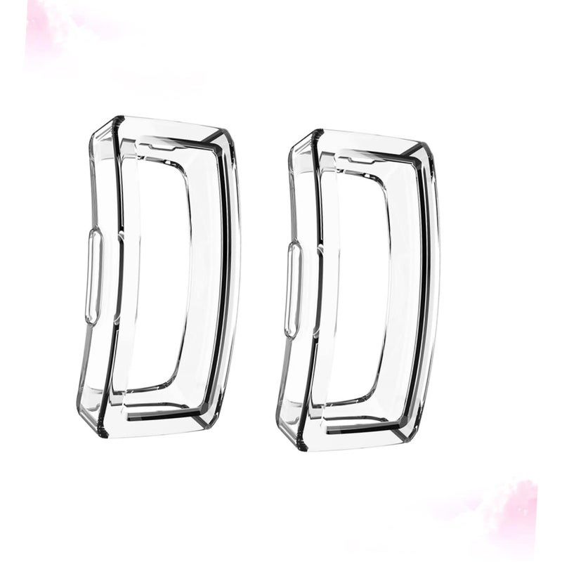 Shockproof TPU Shell Scratch Resistant Half Cover Case For Hr Lightweight White - Image 3