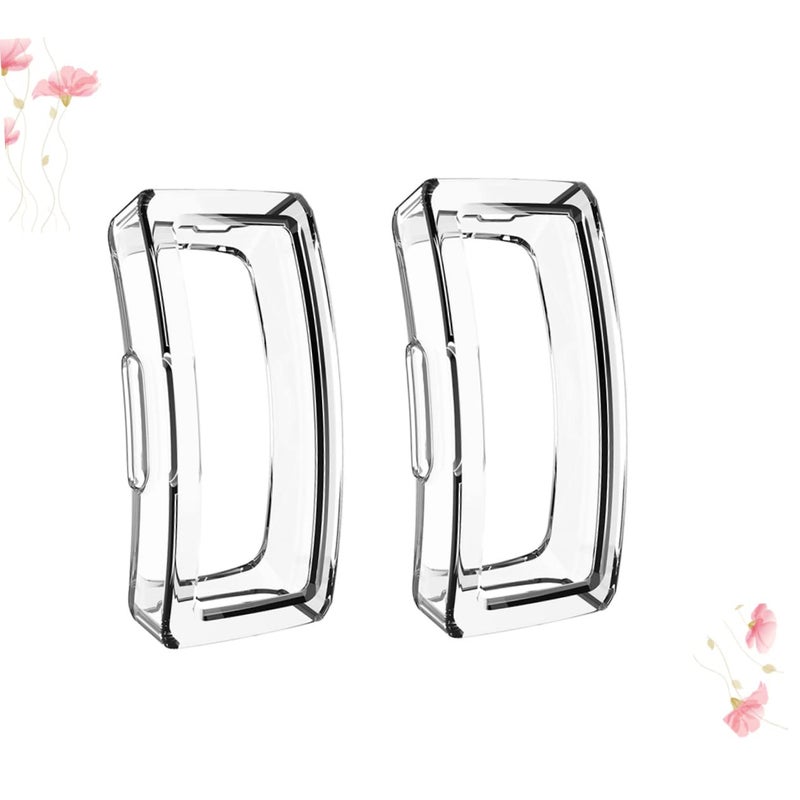 Shockproof TPU Shell Scratch Resistant Half Cover Case For Hr Lightweight White - Image 4