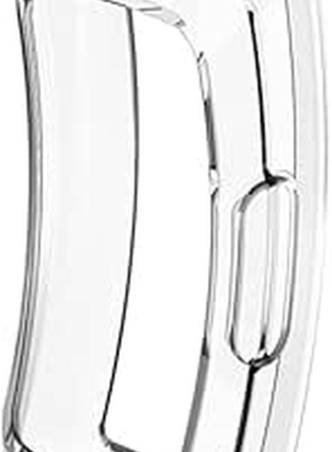 Shockproof TPU Shell Scratch Resistant Half Cover Case For Hr Lightweight White - Image 1