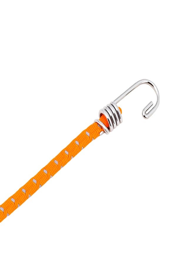 TCRC 10pcs 100mm RC Luggage Rope Roof Rack Tie Down Straps for 1/24 1/18 Scale RC Crawler Car Upgades,Orange - Image 3