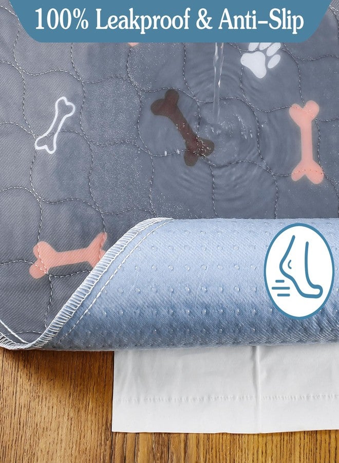 Bao dan Baodan Washable Pee Pads for Dogs , 2Pack Large Reusable Puppy Pads 34"x36" Waterproof Pet Training Pads, Non Slip Fast Absorbent Whelping Pee Pads for Dog Playpen Crate Potty Floor Couch - Image 3