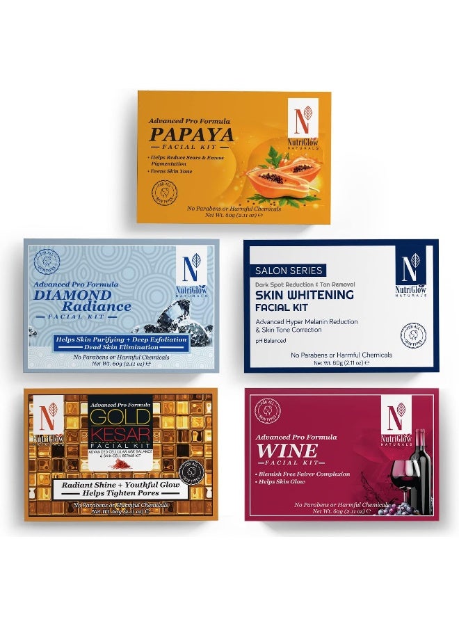 NUTRIGLOW طقم الوجه الجوهري 3 في 1 من نوتري جلو، 1 غسول وجه بالكركم البري، 1 كريم بي بي - Image 2
