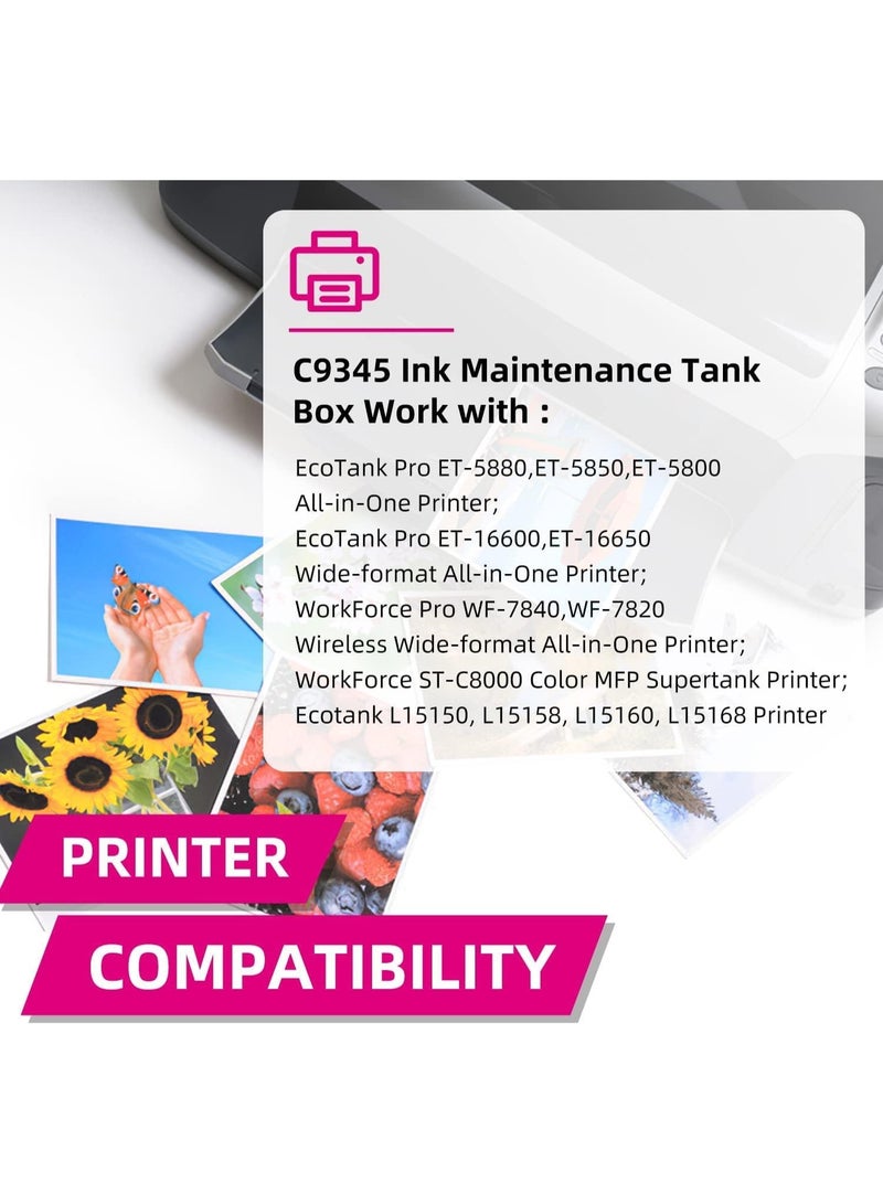 SKY Compatible C9345 E-C9345 Ink Maintenance Box for Epson L6570 L15150 - Image 2