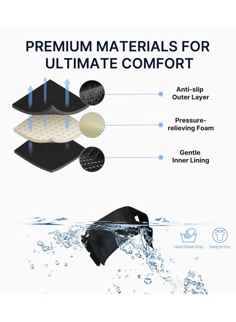 Arabest Upgraded Sciatica Nerve Pain Relief Brace With Dual Pressure Pads, Targeted Compression Sciatica Support Wrap,Shin Protector For Maximum Sciatic Pain Relief,Unisex - Image 4