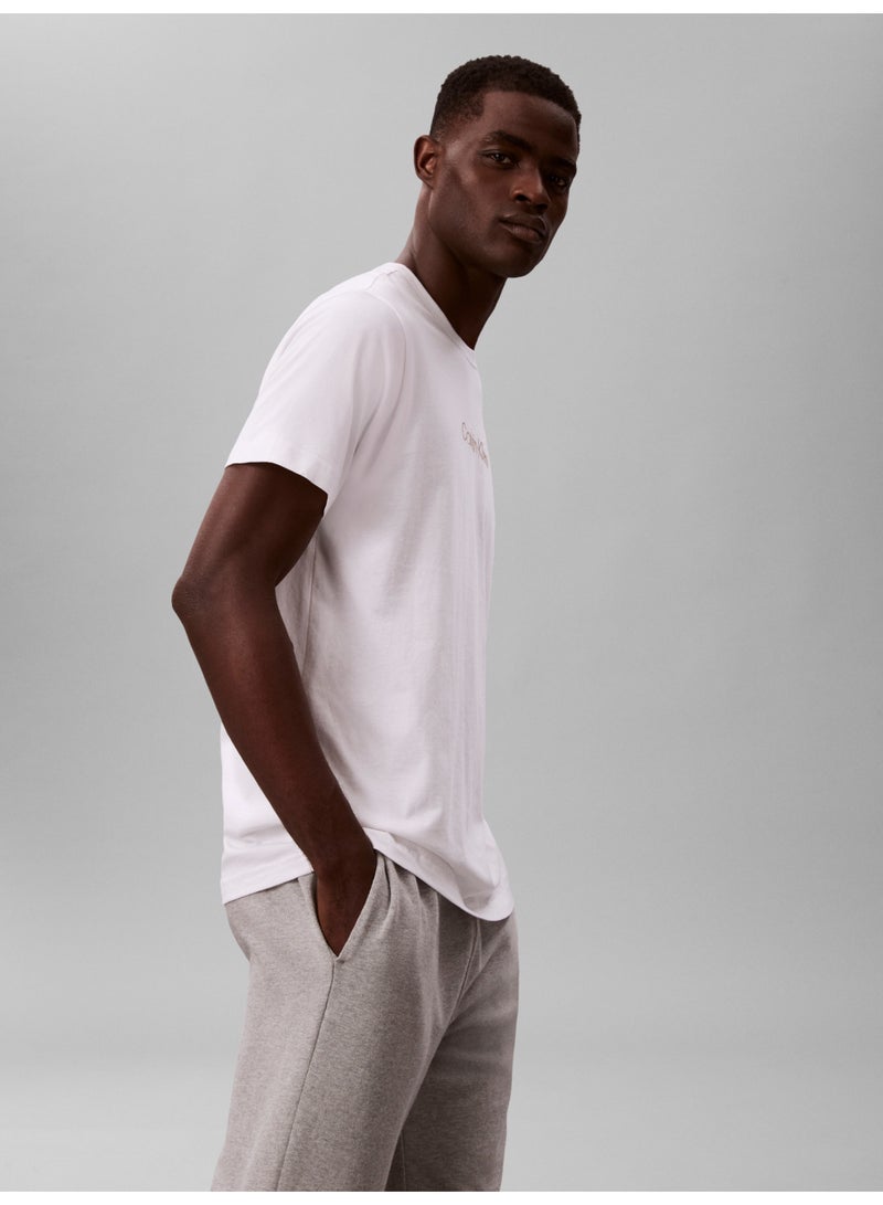 كالفن كلاين تيشرت لاونج - 100% قطن - Image 4