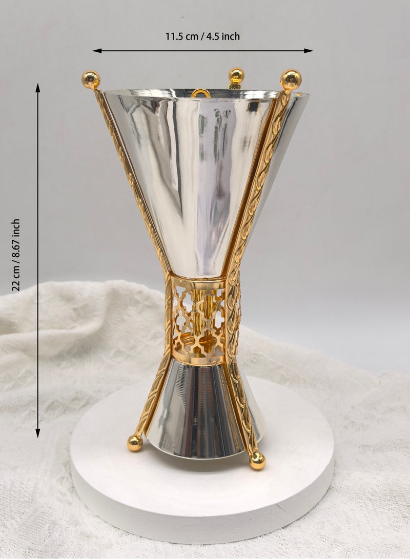 WINON Muti Color Choice Exquisite Arabian Mabkhara Incense Burner - Ideal for Oud, Bakhoor, Bukhoor holder cencer and Charcoal Use - Image 5