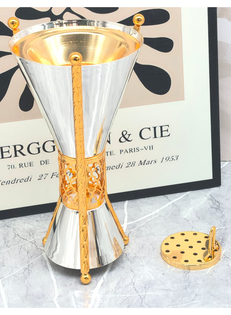 WINON Muti Color Choice Exquisite Arabian Mabkhara Incense Burner - Ideal for Oud, Bakhoor, Bukhoor holder cencer and Charcoal Use - Image 3