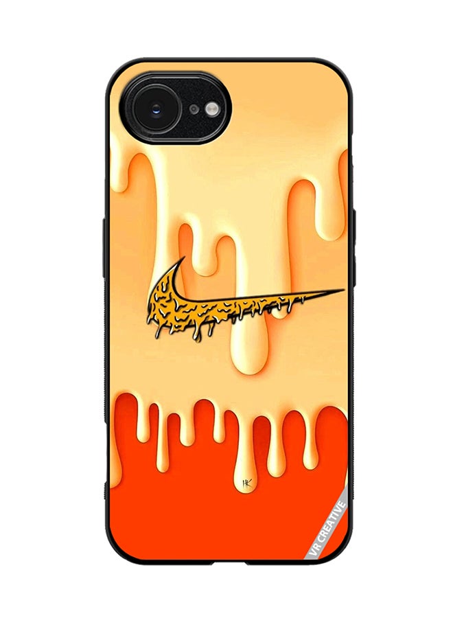 Protective Case Cover For Apple iPhone 16e Nike Design Multicolour